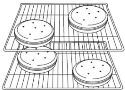 MAYTAG CWG3100AAB - Baking Layer Cakes on 2 Racks - 1
