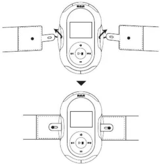RCA S2102 - Using the armband - 1