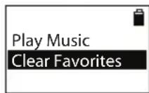 RCA S2102 - To remove all music files from the playlist: - 1