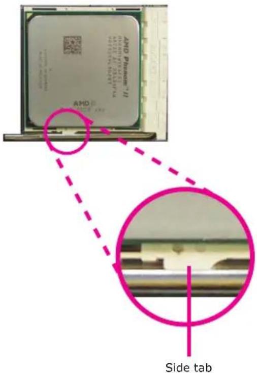 AMD Phenom II AMD Side tab