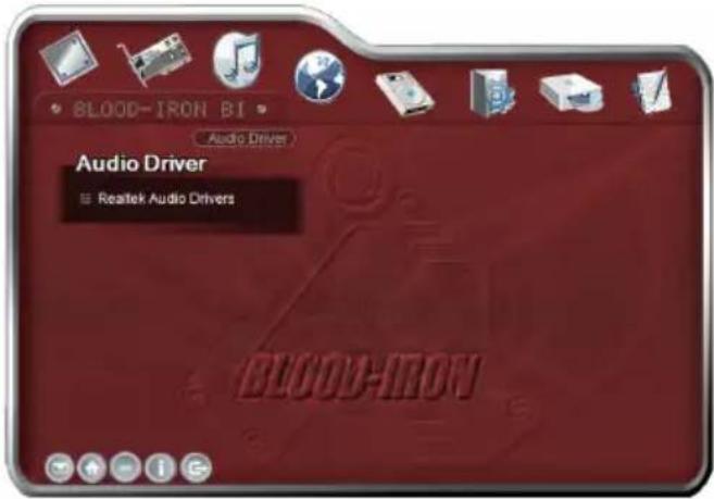 BLOOD-IRON BI Audio Driver Audio Driver Reatek Audio Drivers