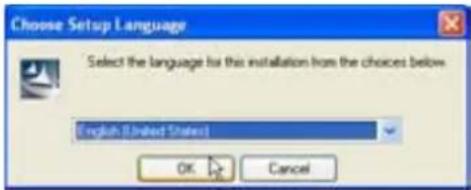 Choose Setup Language Select the language for this installation from the choices below. (English (Linked States)) OK Cancel