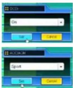 ON OK Cancel OKONOR Signature Set Cancel