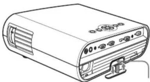 SONY VPL-TX70 - Using the adjuster - 1