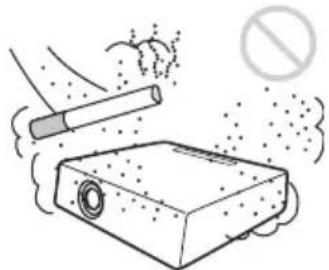 SONY VPL-TX70 - Very dusty, extremely smoky locations - 1