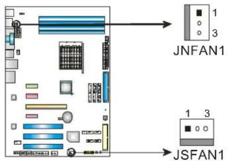 BIOSTAR TF8200 A2+ - JSFAN1: System Fan Header - 1