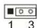 BIOSTAR TF8200 A2+ - JCMOS1: Clear CMOS Header - 3