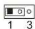 BIOSTAR TF8200 A2+ - JCMOS1: Clear CMOS Header - 2