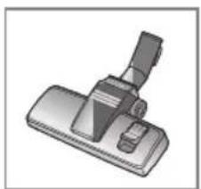3D rendered image of a mechanical clamp or lever component (no text or symbols visible)