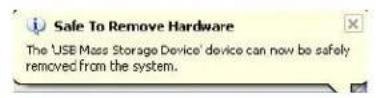 MCAFEE USB-HD02-500GBFG - To disconnect the device - 1