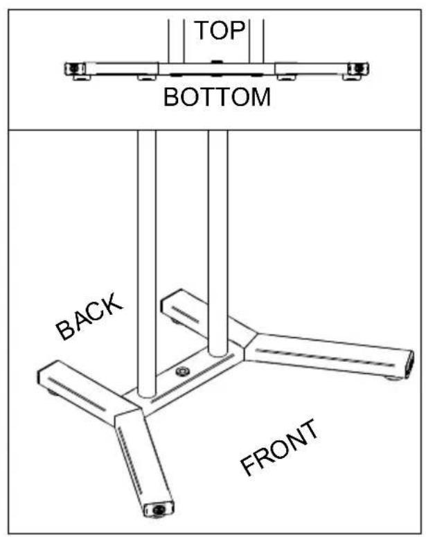 TOP BOTTOM BACK FRONT