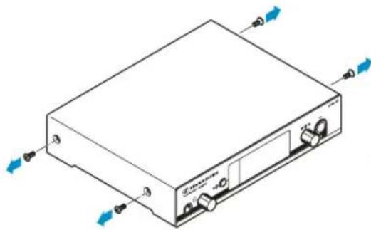 SENNHEISER EW 335 G3-A-EU - Mounting the rack mount "ears" - 2