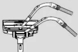 LG VK7920NNAQ - ① Carpet and floor nozzle(depend on model) Accesoriu pentru covor și podea (în funcție de model) - 1