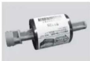 Product label of a mechanical component with visible text and specifications