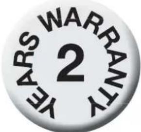YEARS WARRANTY 2