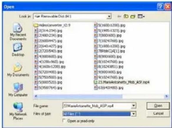 Open Look in: Removable Disk (H:) indexconverter_v2.9 2(314-234).jpg 2(480-234).jpg 2(600-447).jpg 2(640-427).jpg 2(720-540).jpg 4(800-600).jpg 4(1280-960).jpg 4(1600-1200).jpg 5(720-1400).jpg 5(750-500).jpg 5(800-520).jpg 5(958-764).jpg 5(1600-1200).jpg 5(1985-1327).jpg 5(800-800).jpg 5(102-1768).jpg 5(1600-1200).jpg 78RbBCQ[A]1.jpg 8(800-800).jpg 8(102-1768).jpg 8(102-1851).jpg 9(800-900).jpg 9(102-1768).jpg 23.MarieAntoinette_Mob_ASP.mp4 63(640-980).jpg File name: 23.MarieAntoinette_Mob_ASP.mp4 Files of type: All Files (*) Open at jead-only My Recent Documents Desktop My Documents My Computer My Network Places