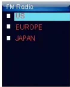 FM Radio ■ US ■ EUROPE ■ JAPAN