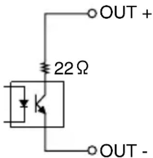 OUT + 22 Ω OUT -