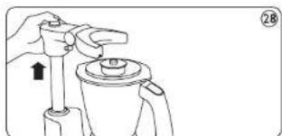 PHILIPS HL1659 - Mixer grinder with timer (HL 1651) - 10