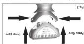 Conair LWD500CS - REPLACE THE CUTTER (INPUT BLADES) - 1