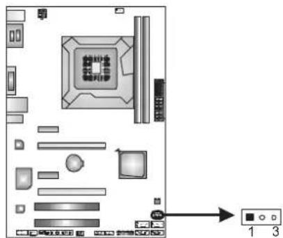 BIOSTAR TH61A - JCMOS1: Clear CMOS Header - 1