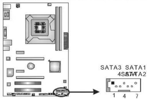BIOSTAR TH61A - SATA1\~SATA4: Serial ATA2 Connectors - 1