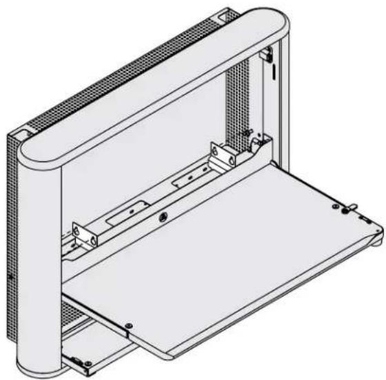 Anthro eNook Pro - Insert the Laptop Tray and Cover Plates - 1
