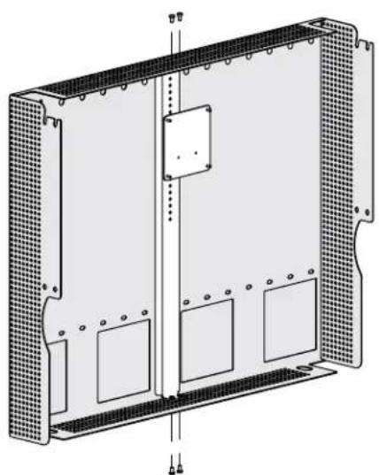 Anthro eNook Pro - Install the Monitor Rail onto the Back Frame - 1