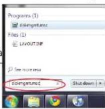 Programs (1) Disengruntmed Files (1) LAYOUT INF See more menu Disengruntmed Shut down
