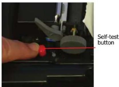 Self-test button
