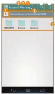 PANTECH Discover - File Manager - 1
