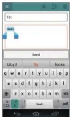 PANTECH Discover - Editing Text - 1