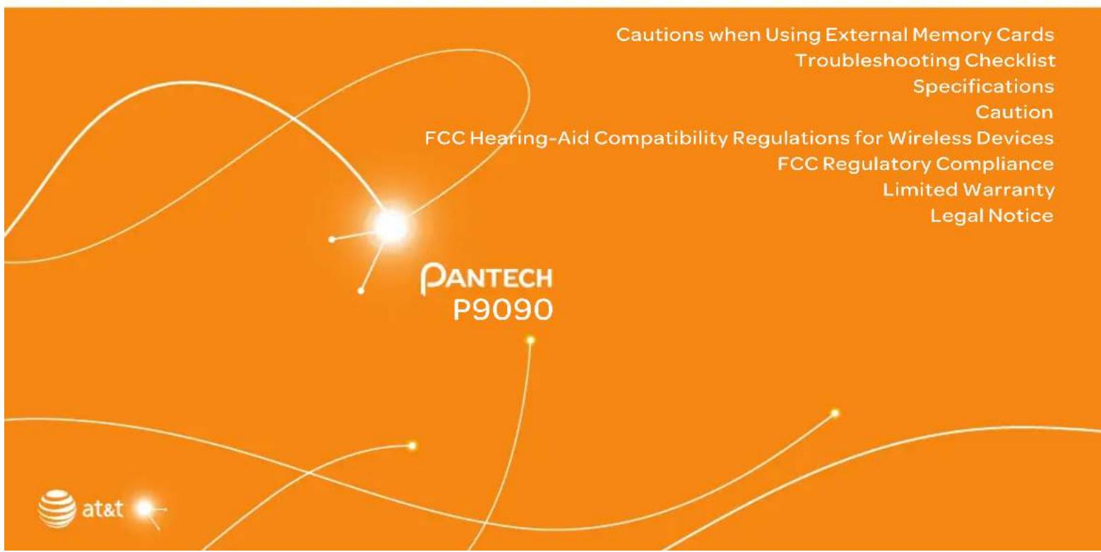 PANTECH Discover - APPENDIX - 1