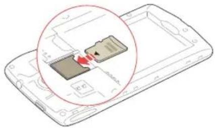 PANTECH Discover - Installing an Optional microSD Card - 1