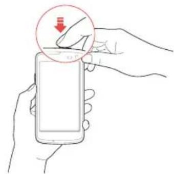 PANTECH Discover - Turning the Phone On - 1