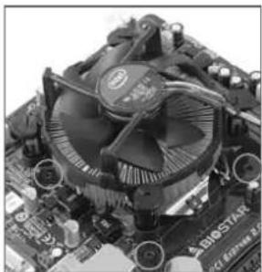 BIOSTAR Hi-Fi Z87X 3D - Install a Heatsink - 1