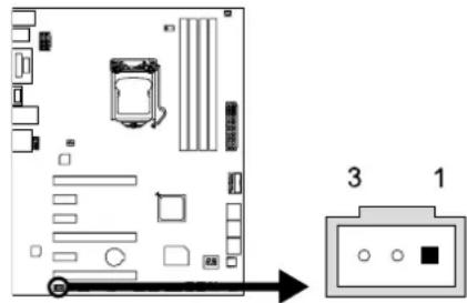 BIOSTAR Hi-Fi Z87X 3D - JSPDIFOUT1: Digital Audio-out Connector - 1