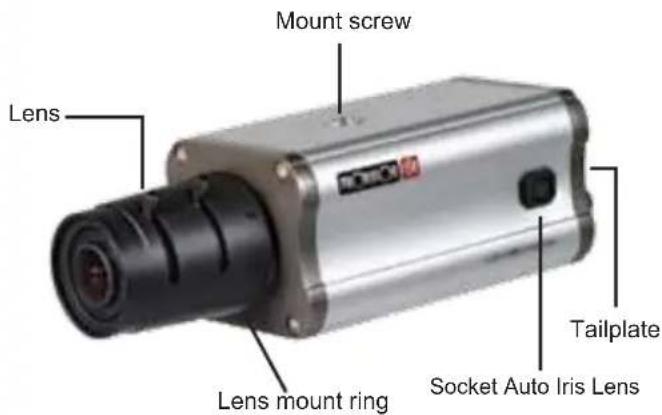 Mount screw Lens Tailplate Lens mount ring Socket Auto Iris Lens