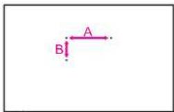 A B