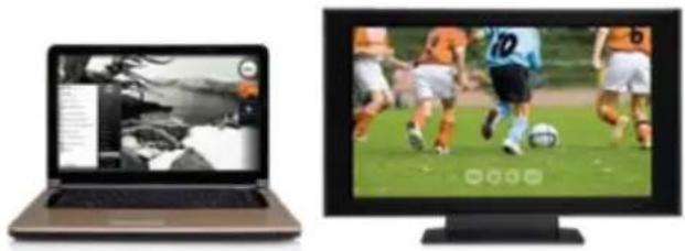 BELKIN F7D4501au - Options for Using the TV Screen - 2