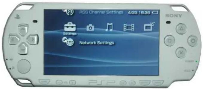 RSS Channel Settings 4/23 16:30 Settings Network Settings