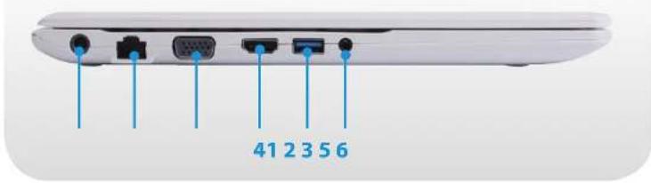 SAMSUNG NT450R5G-X54 - 원쪽면 - 1
