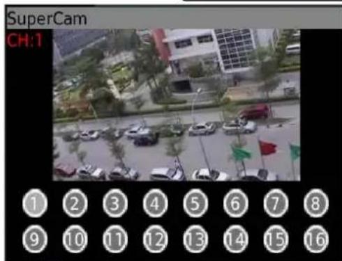 SuperCam CH:1 ① ② ③ ④ ⑤ ⑥ ⑦ ⑧ ⑨ ⑩ ⑪ ⑫ ⑬ ⑭ ⑮ ⑯