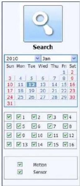 Search 2010 Jan Sun Mon Tue Wed Thu Fri Sat 3 4 5 6 7 8 9 10 11 12 13 14 15 16 17 18 19 20 21 22 23 24 25 26 27 28 29 30 31 ✓ 1 ✓ 2 ✓ 3 ✓ 4 ✓ 5 ✓ 6 ✓ 7 ✓ 8 ✓ 9 ✓ 10 ✓ 11 ✓ 12 ✓ 13 ✓ 14 ✓ 15 ✓ 16 ✓ Motion ✓ Sensor