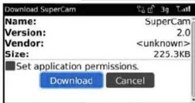 Download SuperCam Name: SuperCam Version: 2.0 Vendor: Size: 225.3KB ■ Set application permissions. Download Cancel