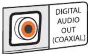 DIGITAL AUDIO OUT (COAXIAL)