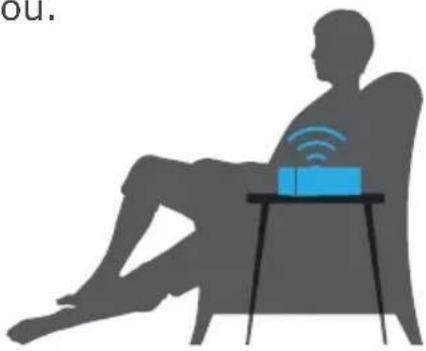 TV Ears 5.0 Speaker - Step 3 – Place and Power the Speaker - 1