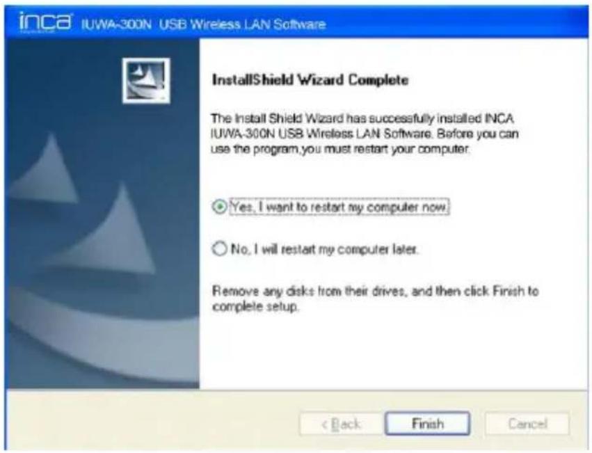 Inca IUWA-300N - Lütfen CD-ROM'unuzu disk sürücüsünün içine yerleştirin ve seçmiş olduğunuz USB Adaptörün Setup.exe - 3