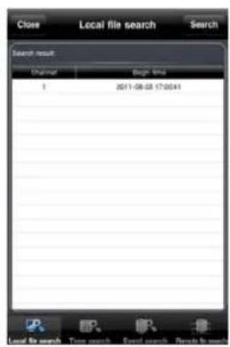 Close Local file search Search Search result: Unreal Begin time 1 2011-08-03 17:00:41 Local file search Time search Event search Search to see