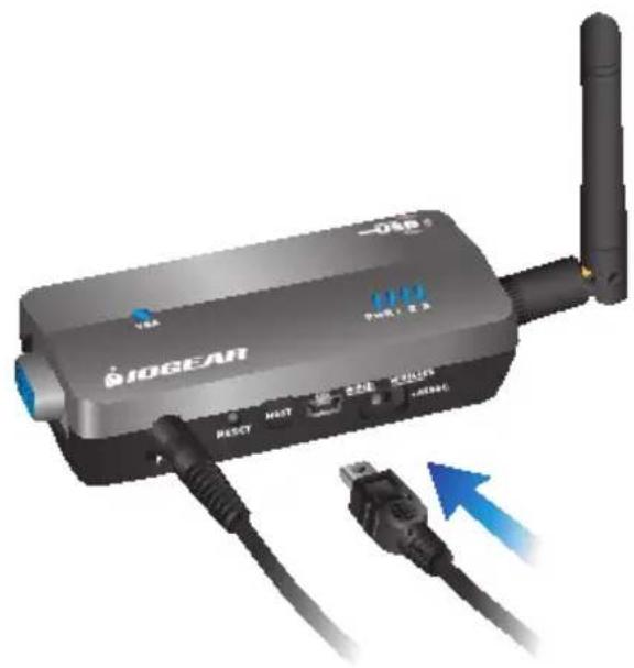 IOGEAR GUW2015VKIT - Wireless VGA Adapter in Wired Mode - 1